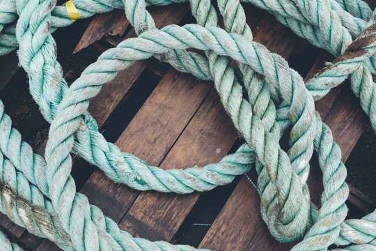Rope used for commercial fishing