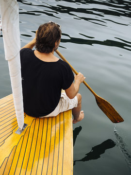 Just paddling along