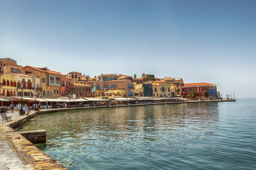 Fototapeta premium the lighthouse island of Crete