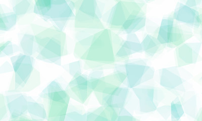 Abstract background with crystal shaped blue shades