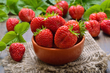 Fresh strawberries