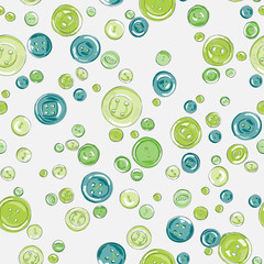 colorful buttons seamless pattern