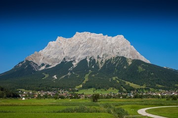 Berg Alpen Zugspitze Ehrwald Österreich Wandern