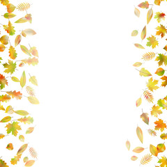 Autumnal seamless background. EPS 10 vector