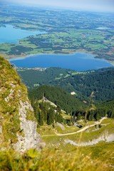Berge Alpen Oberstdorf Deutschland Österreich See