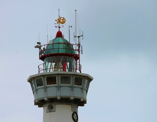 Leuchtturm in Egmond in Nordholland