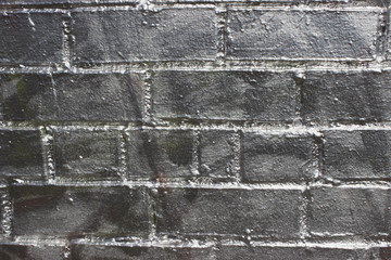 Brick wall background.