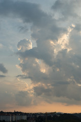 Nuages après la tempete