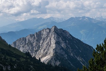 Fototapeta premium Berge Alpen Achensee Österreich