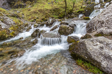 Waterfall near Glen Coe