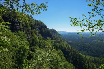 Sächsische Schweiz 2017 Wandern Berge Natur