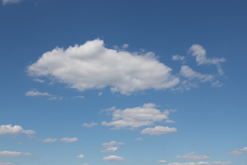 Himmel mit Wolken