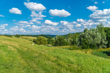 Fototapeta na wymiar Landschafts Panorama