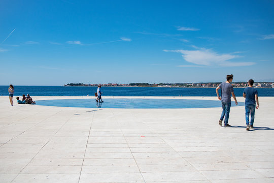 Der Sonnengruß in Zadar