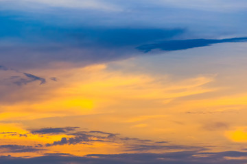 Fototapeta premium Light after rain in the evening air