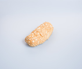 bread or oat bread on the background.