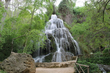 Waterfall Monasterio de Piedra (Nuevalos, Zaragoza, Spain)