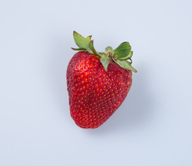 strawberry or fresh red strawberry on background.