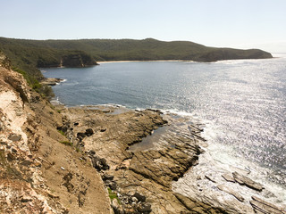 Bouddi Coastal Trail in New South Wales Australia