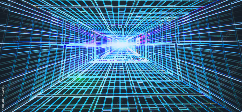 Poster grid background