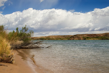 Clouds at the River