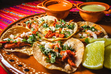 tacos al pastor mexican cuisine