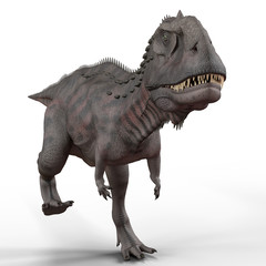 Obraz premium majungasaurus frontal walk