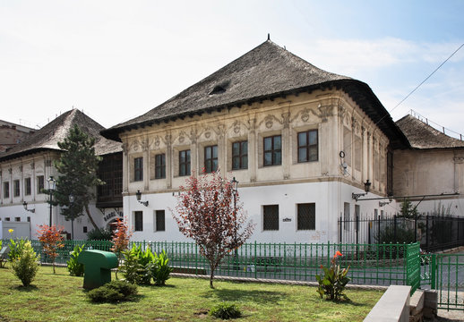 Historic Manuc's Inn in Bucharest. Romania