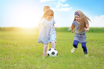 Children having fun outdoor