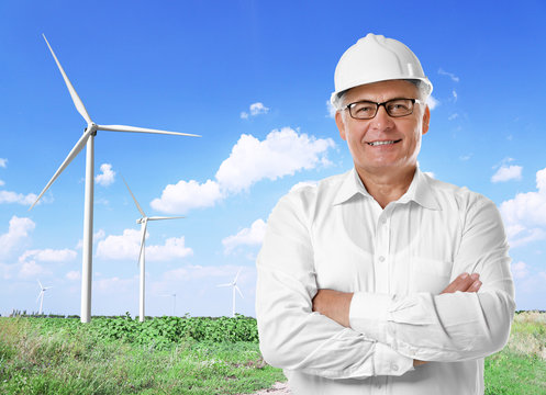 Construction worker, isolated on white