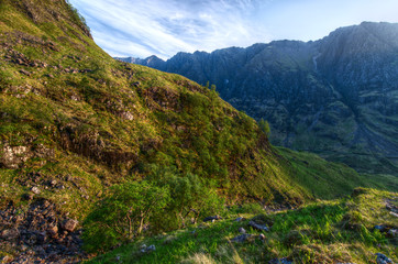 Sunrise in Coire nan Lochan, Glencoe