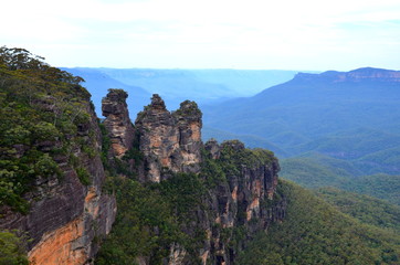 Fototapeta na wymiar Blue Mountains in Australien