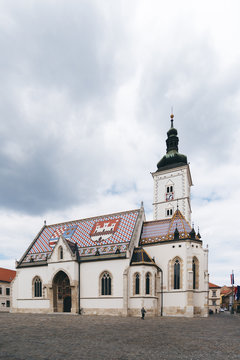 St. Markus Kirche in Zagreb, Kroatien