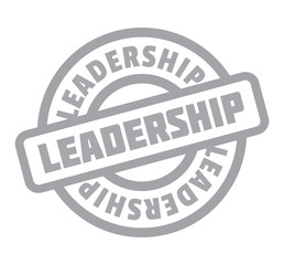 Leadership rubber stamp. Grunge design with dust scratches. Effects can be easily removed for a clean, crisp look. Color is easily changed.