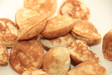 Traditional Dutch Poffertjes