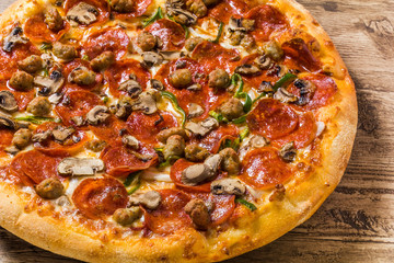 ピッツア　pizza Italian snack