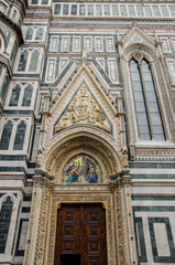 Fototapeta na wymiar Duomo cathedral in Florence Italy 