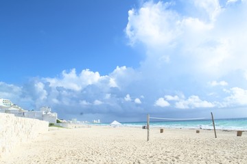 白砂ビーチ　カンクン　