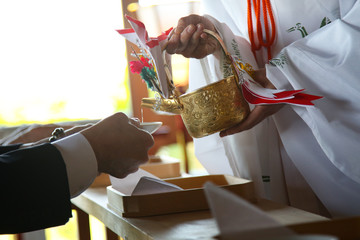 神前式のお神酒