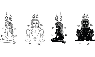 Thai traditional painting