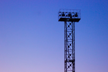 Stadium spot-light tower
