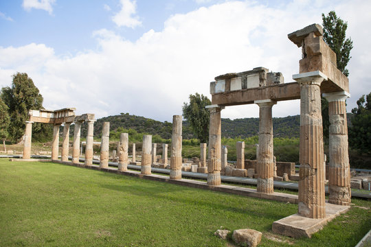 Artemis Temple at Athens Greece