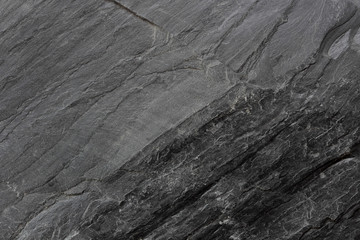 Dark grey black slate background or texture.