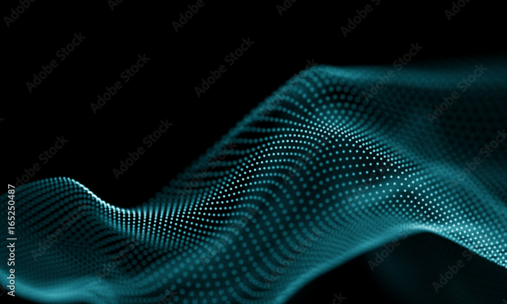 Poster abstract blue geometrical background . futuristic technology style. neon sign . futuristic technolog