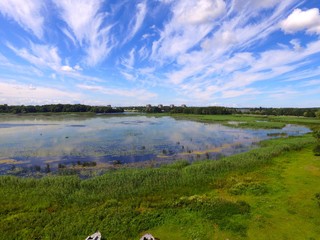 drone photos, Latvian summer