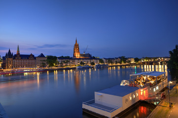 Fototapeta premium Frankfurt and Main, Germany