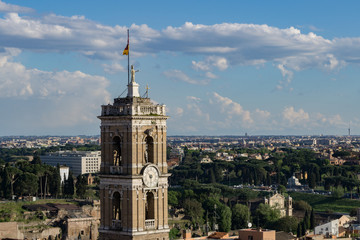 View of Rome from Altare della Patria (Victor Emmanuel) - 165253874
