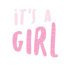 It's a girl! banner