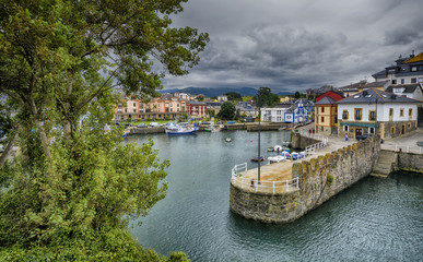 Fototapeta na wymiar Asturias,Puerto de Vega