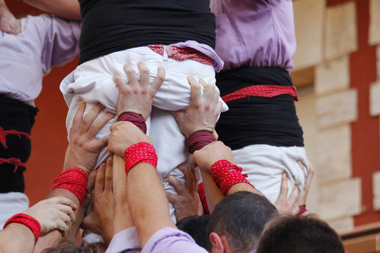 Castellers in Catalonia